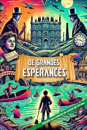 Portada frontal de De Grandes Espérances: Adapté aux enfants de moins de 10 ans